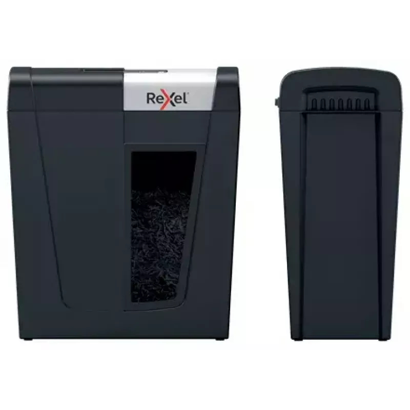 Rexel Secure MC4 distruggidocumenti a microtaglio 60 dB nero, argento