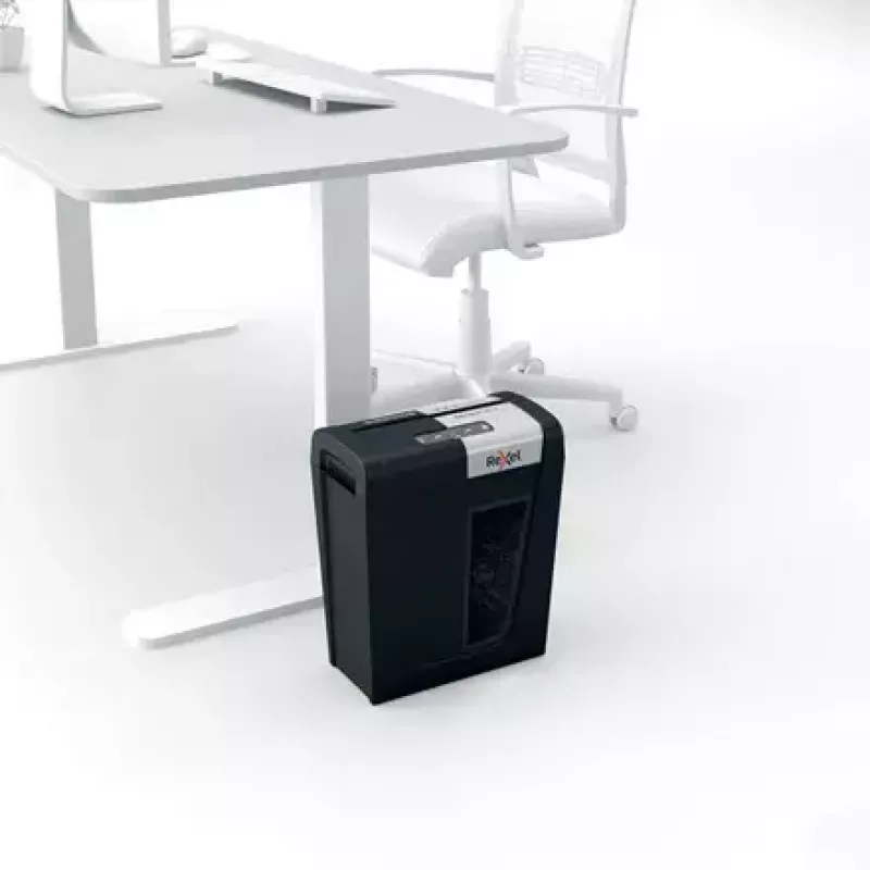 Rexel Secure MC4 distruggidocumenti a microtaglio 60 dB nero, argento
