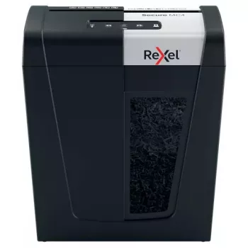 Rexel Secure MC4 distruggidocumenti a microtaglio 60 dB nero, argento
