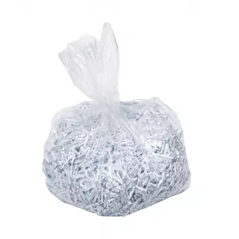 Sacchi in plastica Rexel per distruggidocumenti da ufficio grandi, capacità 175 L (confezione da 20)