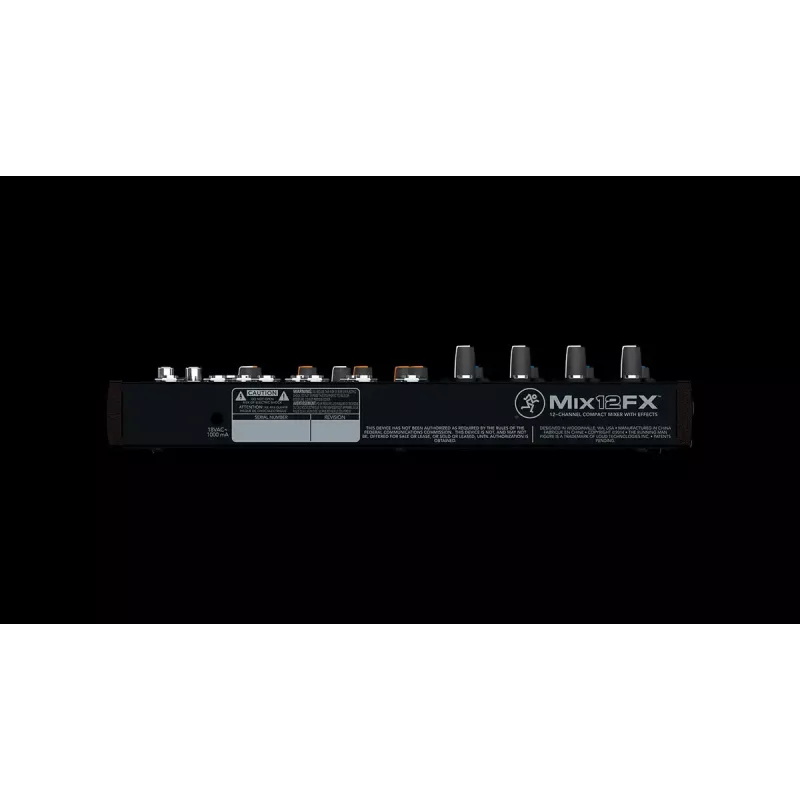 Mackie Mix12FX 12 canali 20 - 30000 Hz nero