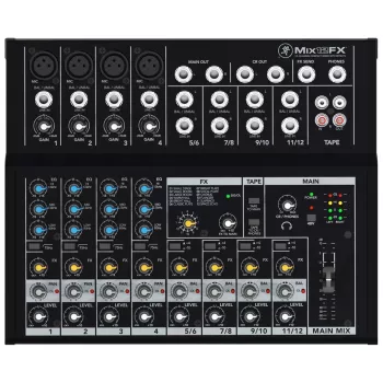 Mackie Mix12FX 12 canali 20 - 30000 Hz nero