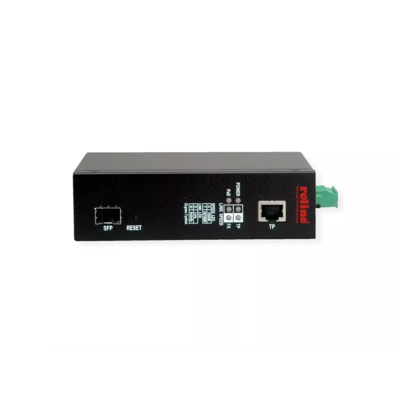 Convertitore di segnale di rete ROLINE 21.13.1135 1000 Mbit/s multimodale nero