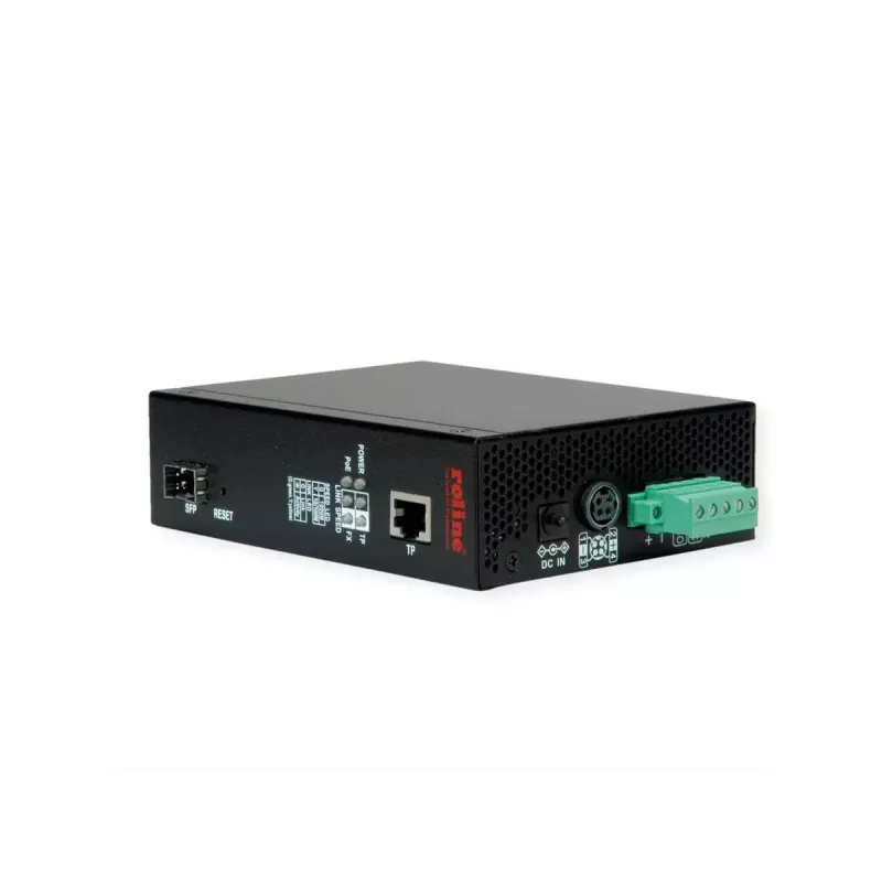 Convertitore di segnale di rete ROLINE 21.13.1135 1000 Mbit/s multimodale nero