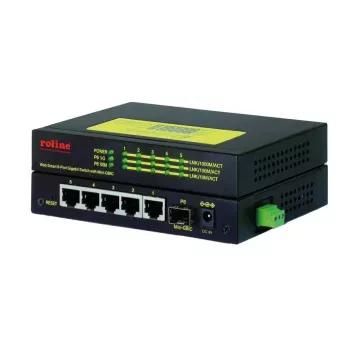 Switch di rete ROLINE 21.13.1162 Gigabit Ethernet 5 porte PoE