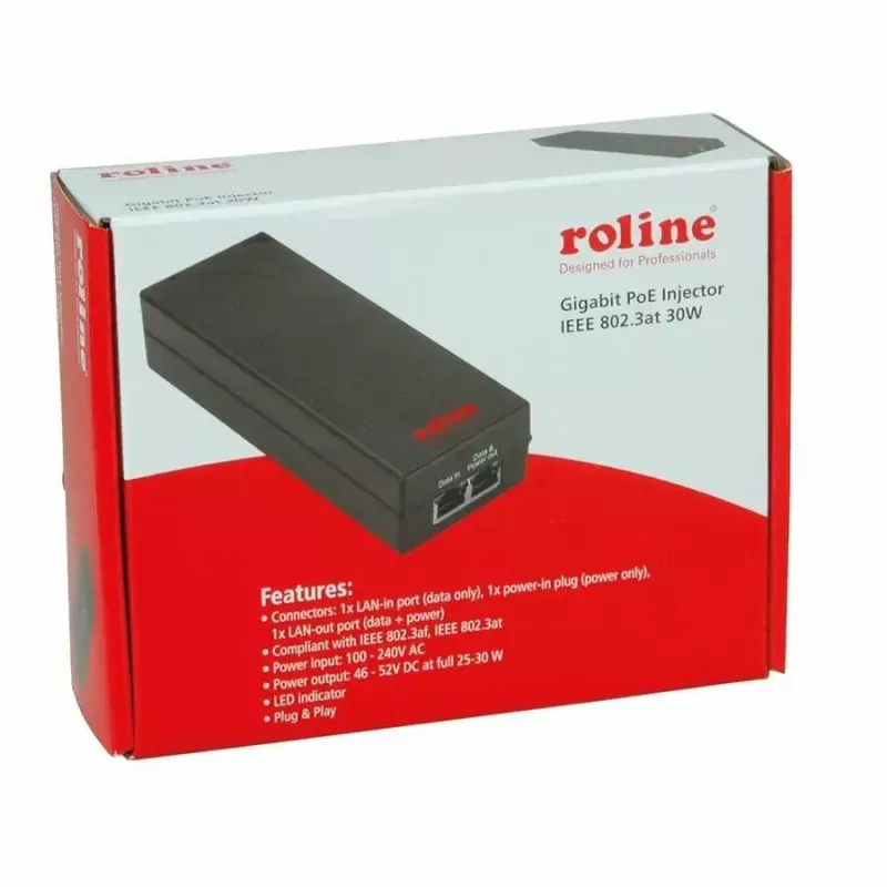 Adattatore PoE ROLINE 21.13.1199 46 V