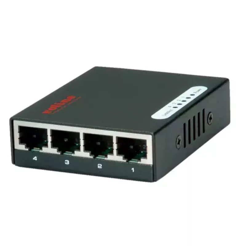 Switch Gigabit Ethernet ROLINE Pocket 4 porte