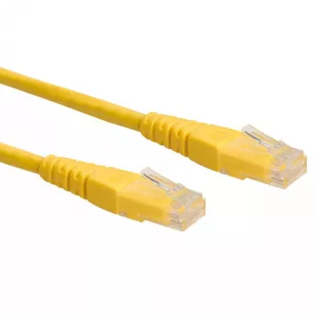 Cavo di rete ROLINE cavo patch UTP Cat.6 RJ-45 0,3 m giallo