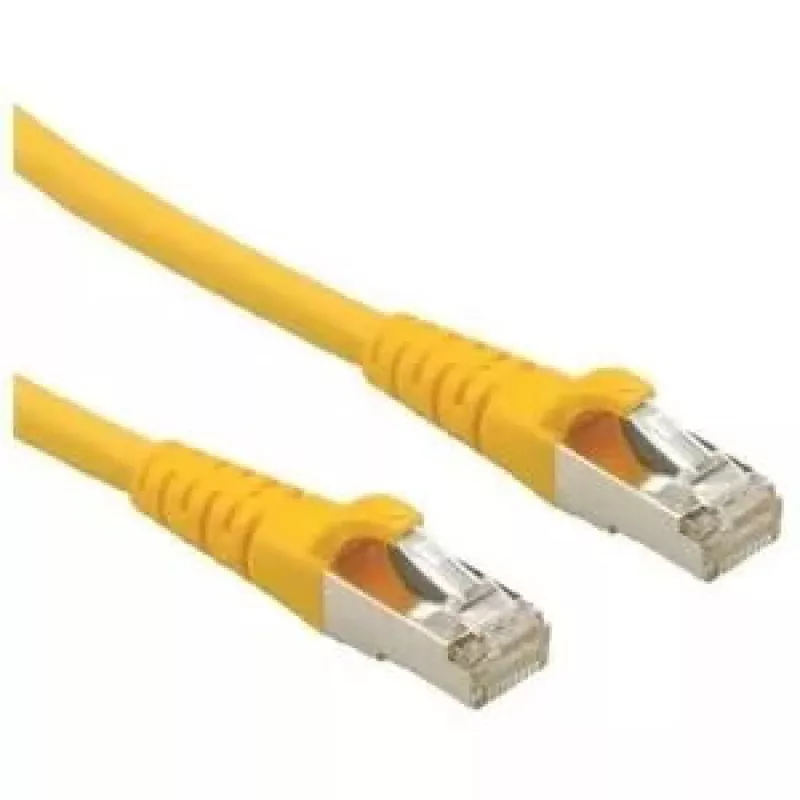 Cavo di rete ROLINE CAT.6a S/FTP connettore maschio S-STP 7 m giallo