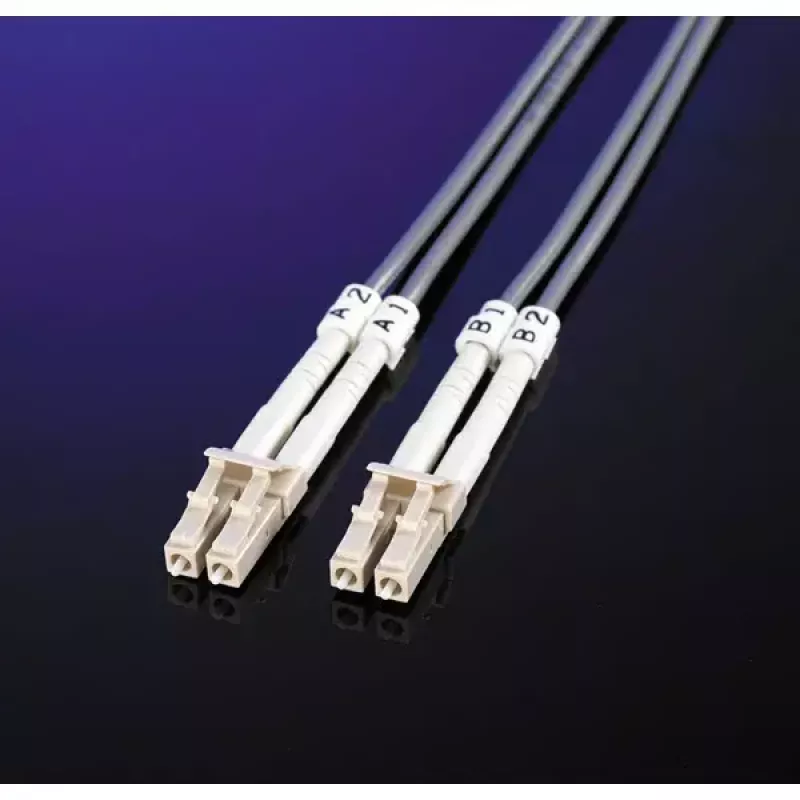 Cavo jumper in fibra ottica ROLINE OM3 50/125 µm LC/LC 3 m