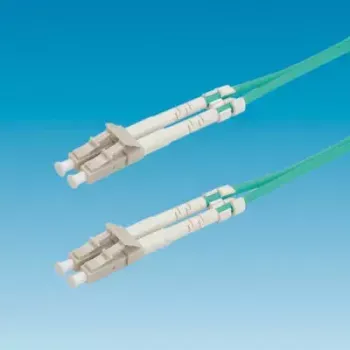 Cavo jumper in fibra ottica ROLINE 50/125µm OM3 LC/LC 0,5 m