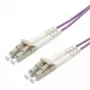 Cavo jumper in fibra ottica ROLINE 50/125µm OM4 LC/LC Low-Loss 10m