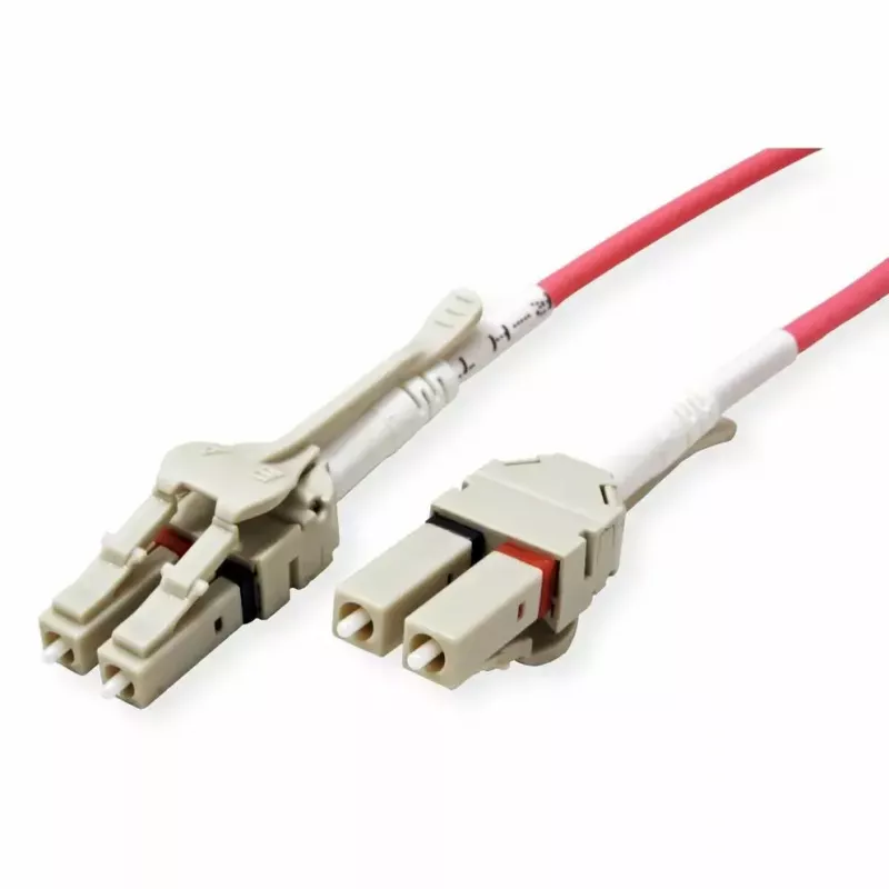 Cavo in fibra ottica ROLINE 21.15.8876 7 m LC OM4 viola