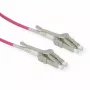 Cavo in fibra ottica ROLINE 21.15.8876 7 m LC OM4 viola