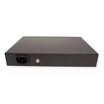 Switch di rete VALUE 21.99.1195 Gigabit Ethernet PoE nero