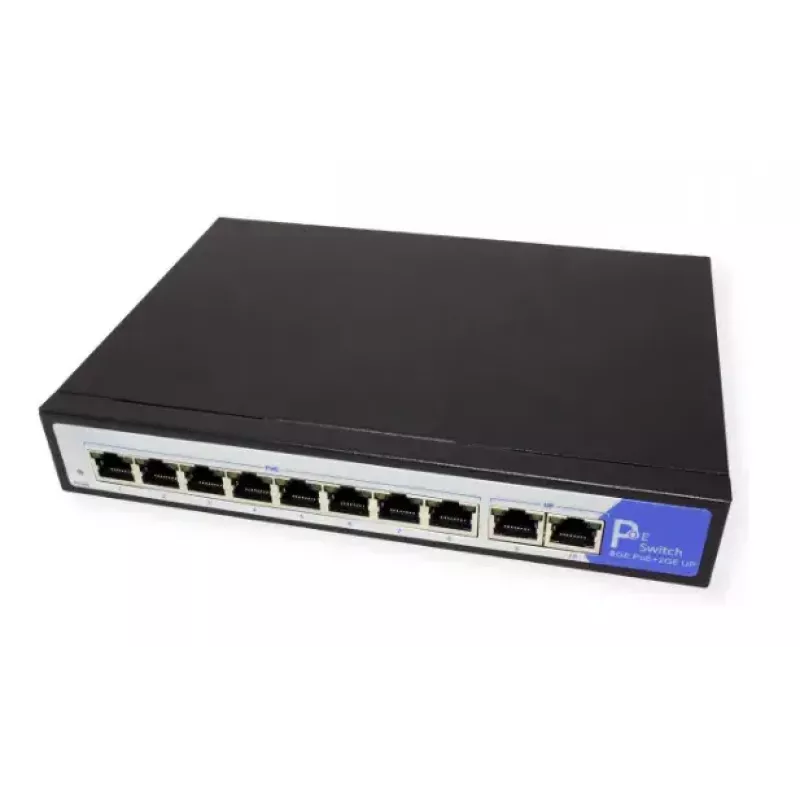 Switch di rete VALUE 21.99.1195 Gigabit Ethernet PoE nero