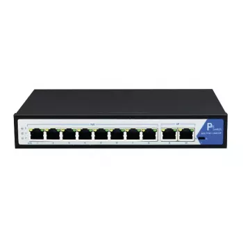 Switch di rete VALUE 21.99.1195 Gigabit Ethernet PoE nero