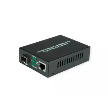 Convertitore di rete VALUE 21.99.1199 1000 Mbit/s multimodale nero