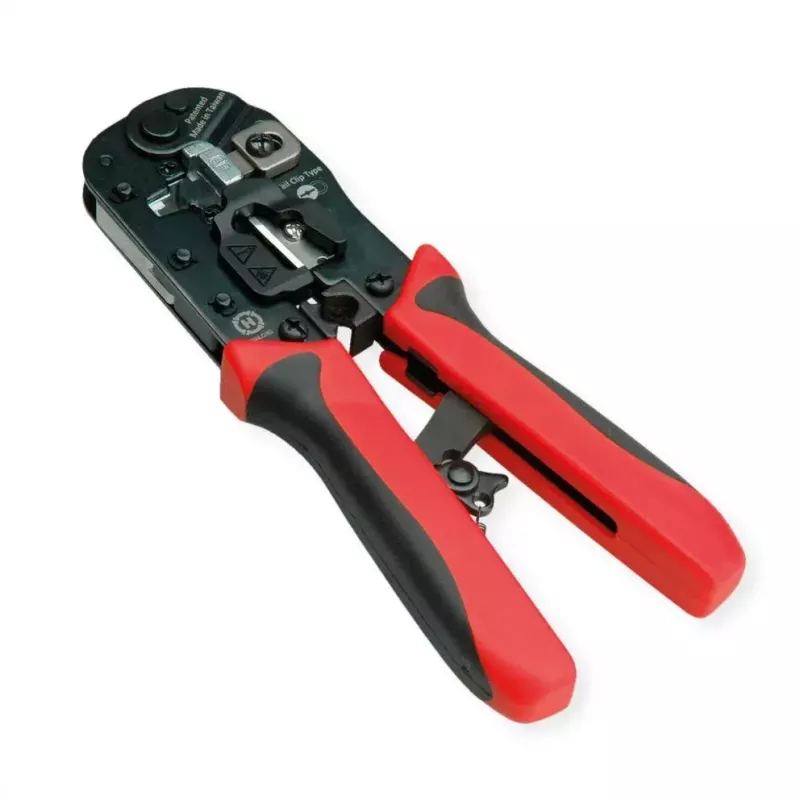 Pinza crimpatrice per cavi VALUE 25.99.8794 nero rosso 190 mm 347 g