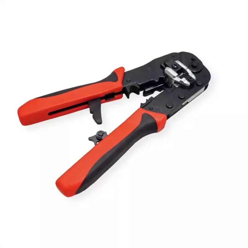 Pinza crimpatrice per cavi VALUE 25.99.8794 nero rosso 190 mm 347 g