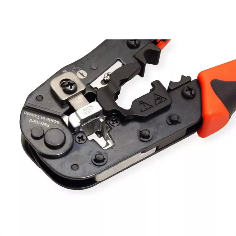 Pinza crimpatrice per cavi VALUE 25.99.8794 nero rosso 190 mm 347 g