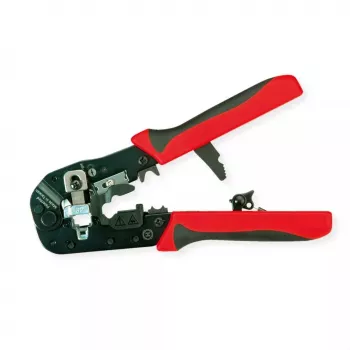 Pinza crimpatrice per cavi VALUE 25.99.8794 nero rosso 190 mm 347 g