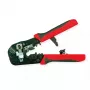 Pinza crimpatrice per cavi VALUE 25.99.8794 nero rosso 190 mm 347 g