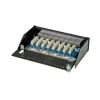 Patch panel a parete ROLINE Cat.5e 8 porte STP nero