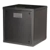 Rack a parete ROLINE Pro 12U 19 inch, 600x600 mm, nero, IP20, serratura a chiave