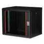 Case da parete 19 pollici ROLINE Pro 9U, 450x600 LxP, nero, serratura a chiave, IP20
