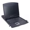 Console rack VALUE 26.99.0132 — 19 pollici (48,3 cm) 1366×768 LCD, 1U, tastiera svizzera, nero