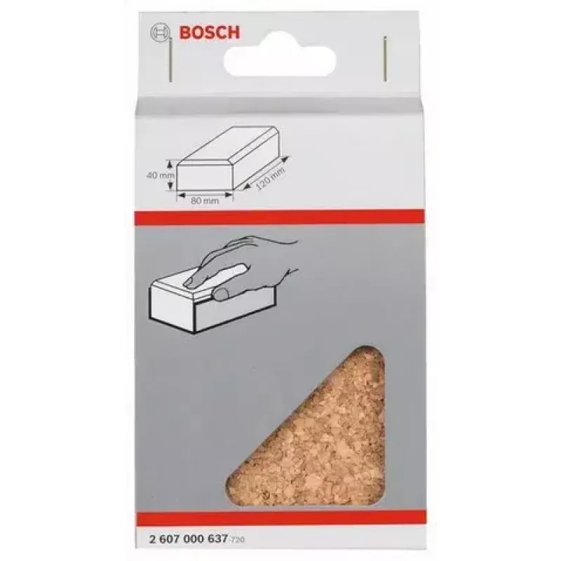Bosch 2 607 000 637 tampone abrasivo