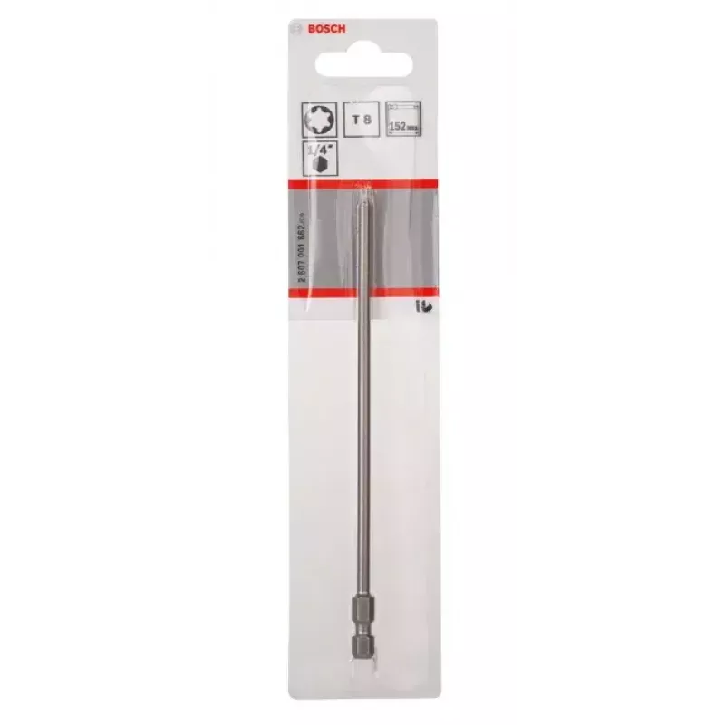 Inserti per avvitatore Bosch 2607001662 T8 extra dura 152 mm