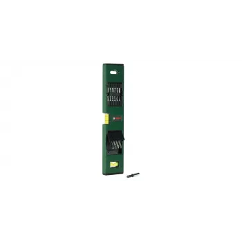 Bosch 2607017070 Set di inserti per cacciavite con livella a bolla, 17 pz.