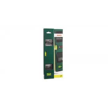 Bosch 2607017070 Set di inserti per cacciavite con livella a bolla, 17 pz.