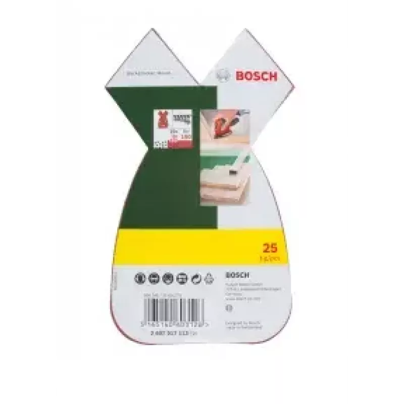 Bosch 2607017113 25 pz. foglio abrasivo