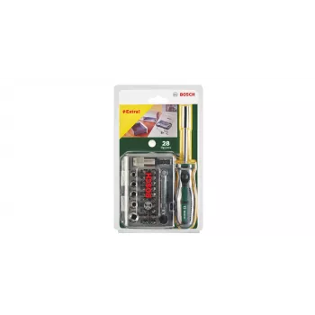 Set di punte per cacciavite Bosch 2 607 017 331 27 pz. esagonale bussola Torq-Set a croce