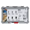Bosch Set di frese (frese per scanalature), 6 pz., gambo da 6 mm, 2607017465