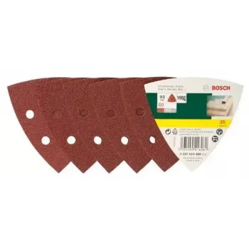 Bosch 2 607 019 488 accessori levigatura 25 pezzi