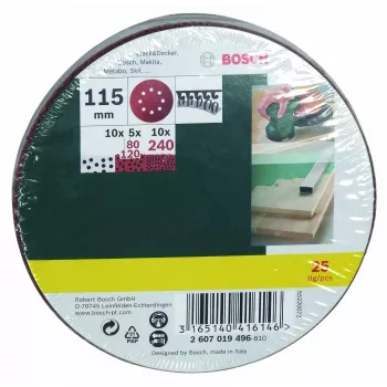 Bosch 2 607 019 496 accessori levigatura