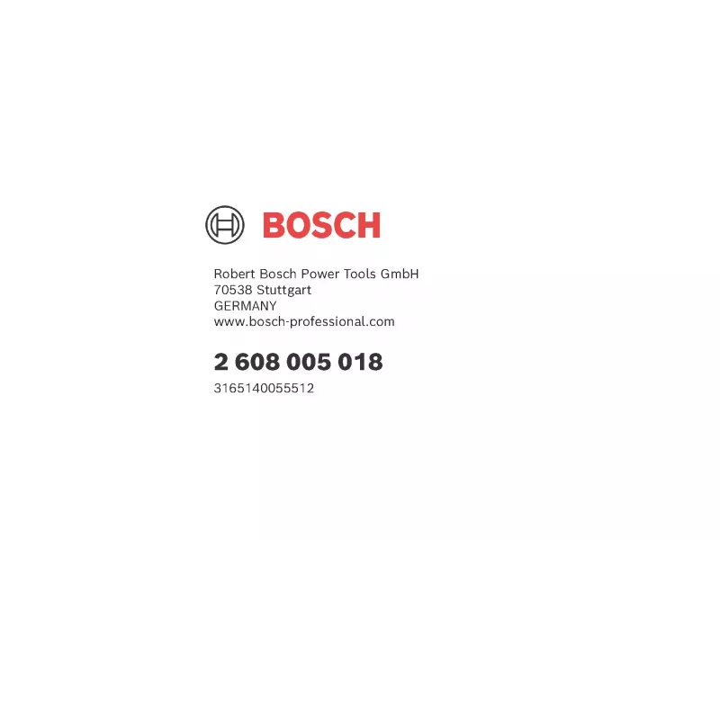 Bosch 2 608 005 018 accessorio per sega circolare