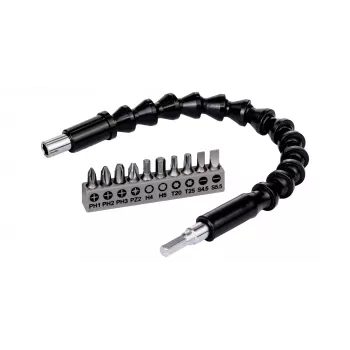 Bosch Set di inserti, 11 pz., Taglio/Pozidriv/Phillips/Torx/Esagonale (2608522377)