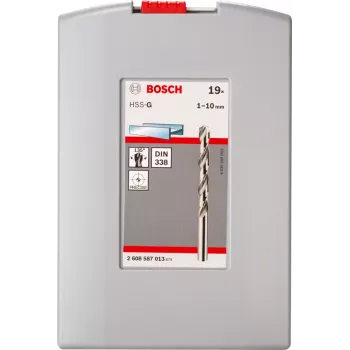 Set di punte elicoidali Bosch HSS 2608587013