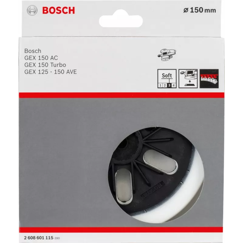 Bosch 2 608 601 115 accessorio per levigatura 1 pz. pad abrasivo