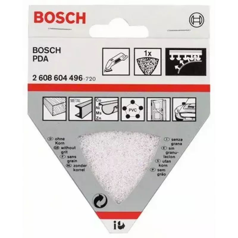 Accessorio per levigatura Bosch 2 608 604 496 1 pz.