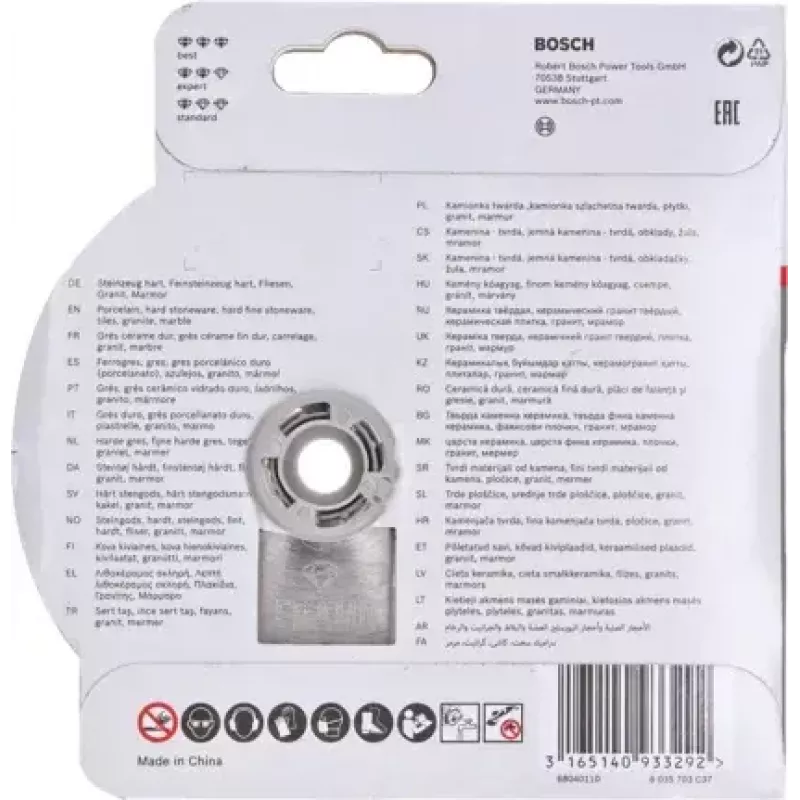 Bosch 2 608 615 131 accessorio per smerigliatrice angolare disco da taglio