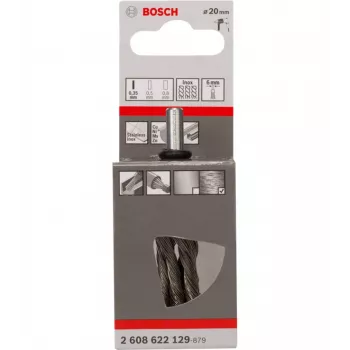Spazzola metallica Bosch 2608622129 diametro 1,9 cm