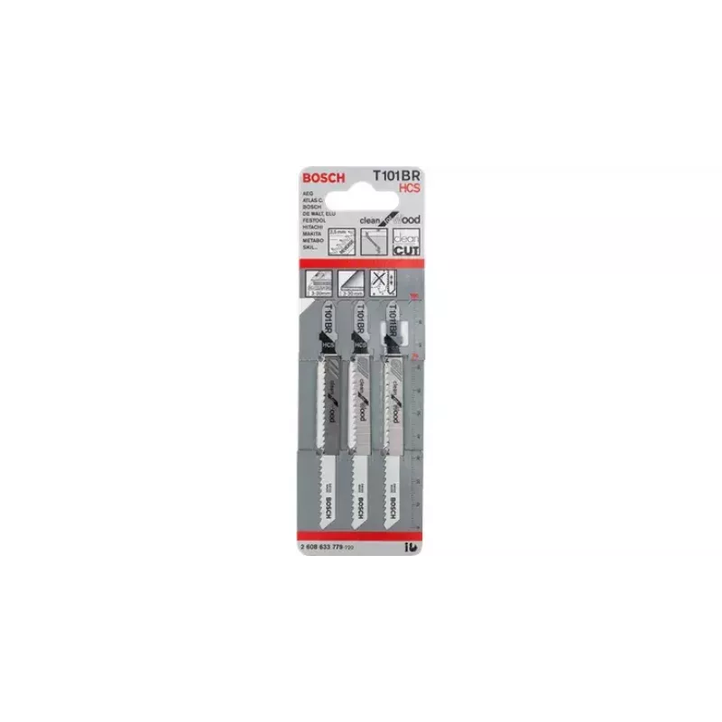 Lame per seghetto alternativo Bosch T 101 BR Clean for Wood