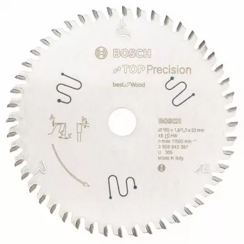Bosch 2 608 642 387 lama circolare 16,5 cm 1 pz.
