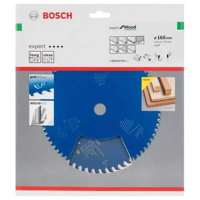 Lama circolare Bosch 2608644024 16,5 cm 1 pz.